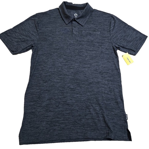 Ski-Doo Tech Polo Men's Medium Charcoal Grey NWT - Picture 4 of 10